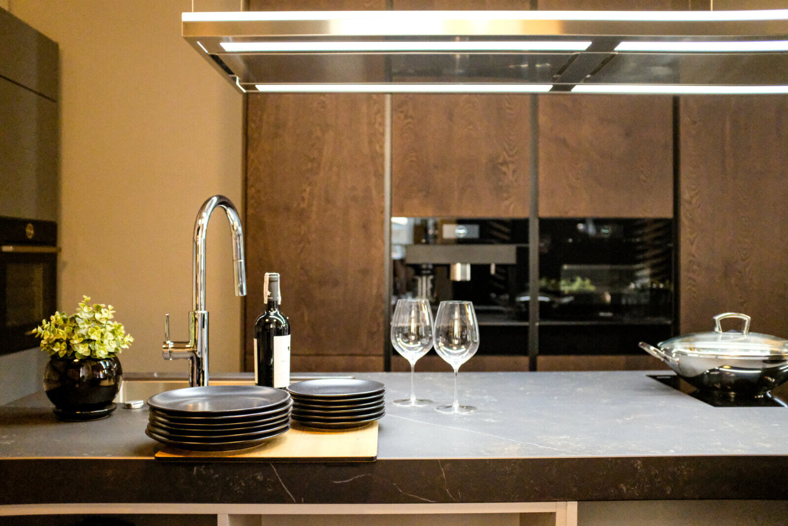 Zestaw mebli kuchennych WFM PIANO/ CORNICE